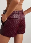Кожаные шорты Gucci Артикул LUX-113277. Вид 1