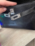 Сумка женская Pochette,  Lezard Natura Hermes Артикул LUX-113631. Вид 3