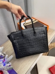 Сумка женская Birkin, 30 cm Crocodile Niloticus Mat Hermes Артикул LUX-113643. Вид 4