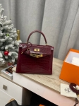 Сумка женская Kelly, 28, GHW NILOTICUS Hermes Артикул LUX-113964. Вид 1