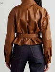 Кожаная куртка Yves Saint Laurent Артикул LUX-114263. Вид 3