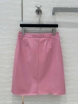 Кожаная  юбка Miu Miu Артикул LUX-114266. Вид 3
