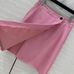 Кожаная  юбка Miu Miu Артикул LUX-114266. Вид 4