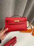Сумка женская Kelly Pochette Hermes Артикул LUX-114333. Вид 1