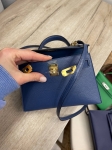 Сумка женская Kelly mini PHW, Chevre Hermes Артикул LUX-114533. Вид 6