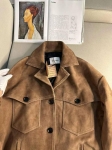 Замшевая куртка Miu Miu Артикул LUX-114623. Вид 3