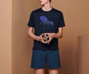 Футболка  Hermes Артикул LUX-115060. Вид 1