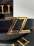 Ремень  из натуральной кожи крокодила  Zilli Артикул LUX-115236. Вид 2