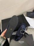 Кроссовки  Collapse Re-из нейлона и замши  Prada Артикул LUX-115256. Вид 2