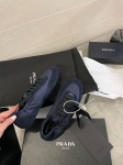 Кроссовки  Collapse Re-из нейлона и замши  Prada Артикул LUX-115256. Вид 3