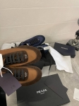 Кроссовки  Collapse Re-из нейлона и замши  Prada Артикул LUX-115253. Вид 2