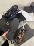Кроссовки  Collapse Re-из нейлона и замши  Prada Артикул LUX-115253. Вид 5