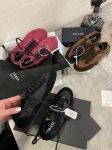 Кроссовки  Collapse Re-из нейлона и замши  Prada Артикул LUX-115255. Вид 3