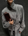Замшевая куртка The Row Артикул LUX-115431. Вид 2