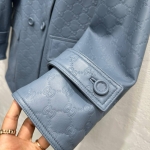 Кожаный тренч Gucci Артикул LUX-116136. Вид 3