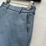 Кожаные шорты Gucci Артикул LUX-116215. Вид 5