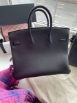 Сумка женская Birkin, 25  Hermes Артикул LUX-116239. Вид 7