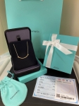 Подвеска  коллекция Smile из розового золота, размер small Tiffany&Co Артикул LUX-116360. Вид 1