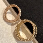 Кольцо  коллекция Perl?e Diamants Van Cleef Артикул LUX-116422. Вид 3