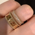 Кольцо  коллекция Perl?e Diamants Van Cleef Артикул LUX-116422. Вид 5