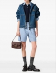 Джинсовая куртка Miu Miu Артикул LUX-116546. Вид 1