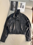Кожаная куртка  Yves Saint Laurent Артикул LUX-116848. Вид 1