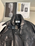 Кожаная куртка  Yves Saint Laurent Артикул LUX-116848. Вид 3