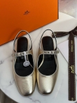 Балетки  Hermes Артикул LUX-116911. Вид 1