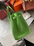 Сумка женская Birkin, 25, PHW Crocodile Porosus Hermes Артикул LUX-116920. Вид 6