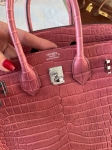 Сумка женская Birkin, 25, PHW Crocodile Porosus Hermes Артикул LUX-116923. Вид 2