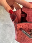 Сумка женская Birkin, 25, PHW Crocodile Porosus Hermes Артикул LUX-116923. Вид 4