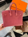 Сумка женская Birkin, 25, PHW Crocodile Porosus Hermes Артикул LUX-116923. Вид 5