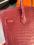 Сумка женская Birkin, 25, PHW Crocodile Porosus Hermes Артикул LUX-116923. Вид 6