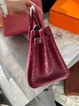 Сумка женская Birkin, 25, PHW Crocodile Porosus Hermes Артикул LUX-116926. Вид 3