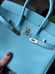  Сумка женская Birkin 25, PHW Epsom leather  Hermes Артикул LUX-116927. Вид 5