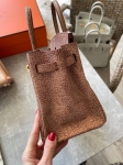 Сумка женская  Birkin, Dalmatien, 25 cm Hermes Артикул LUX-116955. Вид 4