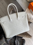 Сумка женская Birkin, 25 Crocodile Niloticus Mat Hermes Артикул LUX-117013. Вид 2