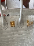 Сумка женская Birkin, 25 Crocodile Niloticus Mat Hermes Артикул LUX-117013. Вид 6