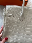 Сумка женская Birkin, 25 Crocodile Niloticus Mat Hermes Артикул LUX-117012. Вид 3