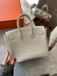 Сумка женская Birkin, 25 Crocodile Niloticus Mat Hermes Артикул LUX-117012. Вид 4