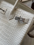 Сумка женская Birkin, 25 Crocodile Niloticus Mat Hermes Артикул LUX-117012. Вид 6