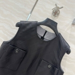 Кожаное платье  Chanel Артикул LUX-117075. Вид 4