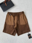 Льняные шорты ZEGNA Артикул LUX-117225. Вид 4