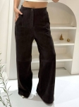 Замшевые брюки Brunello Cucinelli Артикул LUX-117259. Вид 2