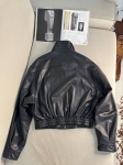 Куртка кожаная  Yves Saint Laurent Артикул LUX-117302. Вид 3