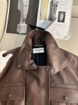 Куртка кожаная  Yves Saint Laurent Артикул LUX-117301. Вид 2