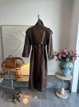 Кожаный тренч Yves Saint Laurent Артикул LUX-117355. Вид 2
