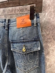 Джинсы  Celine Артикул LUX-117437. Вид 2