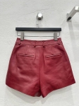 Кожаные шорты  Gucci Артикул LUX-117616. Вид 4