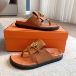 Шлепанцы Hermes Артикул LUX-117637. Вид 1
